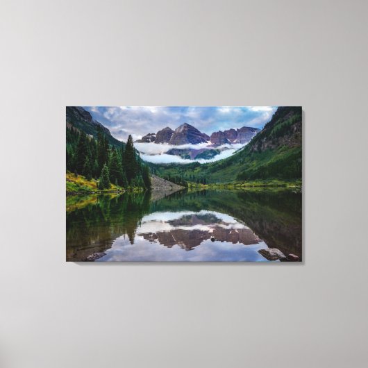 Maroon Bells Canvas Afdruk (Voorkant)