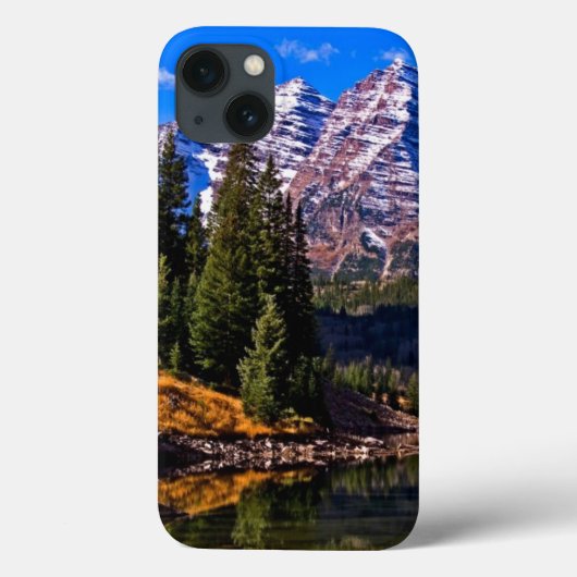 Maroon Bells Case-Mate iPhone Case (Achterkant)