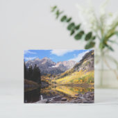 Maroon Bells Colorado Autumn Briefkaart (Staand voorkant)