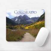 Maroon Bells Colorado Souvenir Muismat (Met muis)