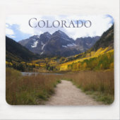 Maroon Bells Colorado Souvenir Muismat (Voorkant)