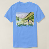 Maroon Bells Colorado T-shirt (Design voorkant)