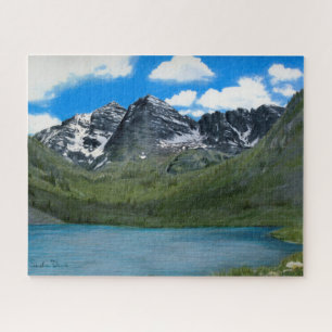 Maroon Bells Drawing Puzzle Legpuzzel