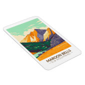 Maroon Bells Elk Mountains Colorado  Magneet (Rechterzijde)