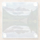 Maroon Bells Glazen Onderzetter (Achterkant)