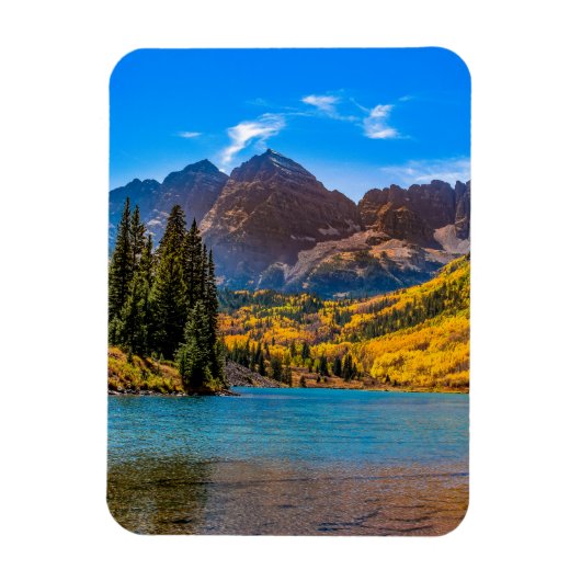 Maroon Bells in Aspen, Colorado Magneet (Verticaal)