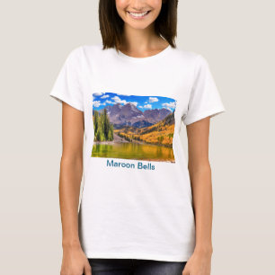 Maroon Bells in Aspen, Colorado T-shirt