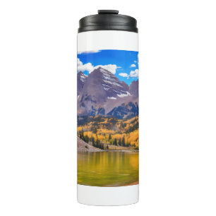 Maroon Bells in Aspen, Colorado Thermosbeker