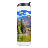 Maroon Bells in Aspen, Colorado Thermosbeker (Gedraaid links)