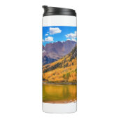 Maroon Bells in Aspen, Colorado Thermosbeker (Geroteerd rechts)