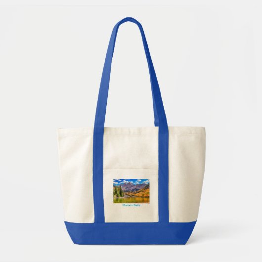 Maroon Bells in Aspen, Colorado Tote Bag (Voorkant)