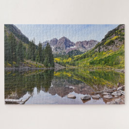 Maroon Bells in de herfst, Colorado Legpuzzel