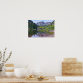 Maroon Bells in de herfst, Colorado Poster (Keuken)