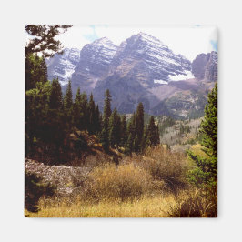 Maroon Bells in het najaar Magneet