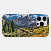 Maroon Bells iPhone Case Hoesje (Achterkant horizontaal)