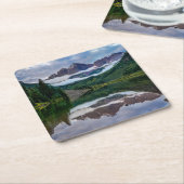 Maroon Bells Kartonnen Onderzetters (Schuin)