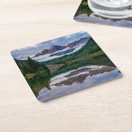 Maroon Bells Kartonnen Onderzetters (Schuin)