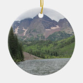 Maroon Bells Keramisch Ornament (Voorkant)