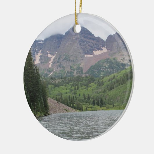 Maroon Bells Keramisch Ornament (Links)