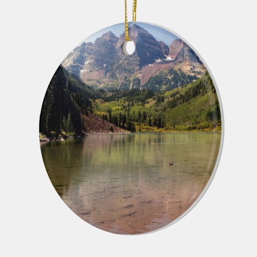 Maroon Bells Keramisch Ornament (Links)