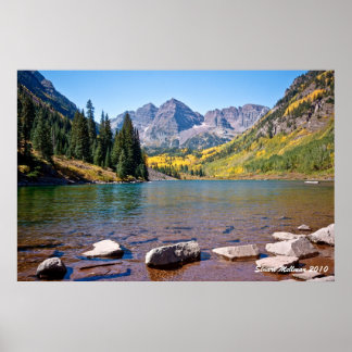 Maroon Bells Landschap Poster