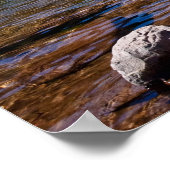 Maroon Bells Landschap Poster (Hoek)