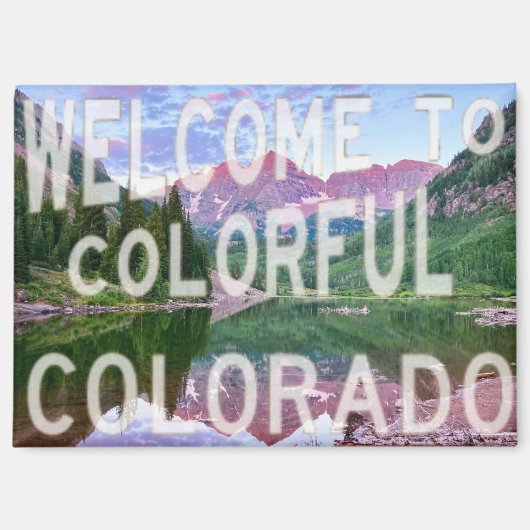 Maroon Bells Magnet (Voorkant)