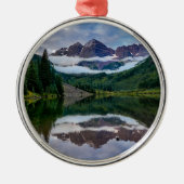 Maroon Bells Metalen Ornament (Voorkant)