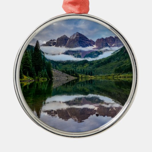 Maroon Bells Metalen Ornament (Voorkant)