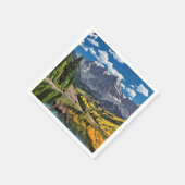 Maroon Bells Papieren servet (Hoek)
