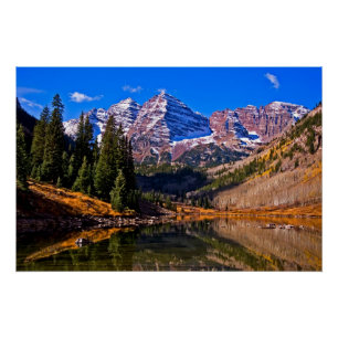 Maroon Bells Poster