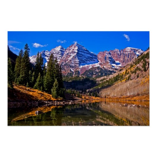 Maroon Bells Poster (Voorkant)