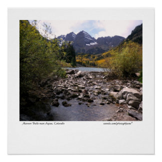 Maroon Bells Poster