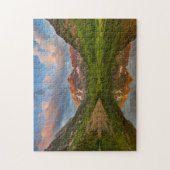Maroon Bells reflecteert in Calm Maroon Lake 2 Legpuzzel (Verticaal)