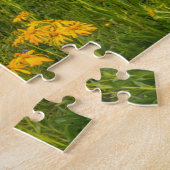 Maroon Bells reflecteert in Calm Maroon Lake Legpuzzel (Zijkant)