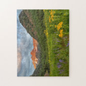 Maroon Bells reflecteert in Calm Maroon Lake Legpuzzel (Verticaal)