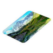 Maroon Bells reflecterend in Maroon Lake Magneet (Linkerzijde)