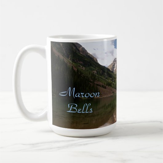 Maroon Bells Souvenir Photo Template Mok (Links)