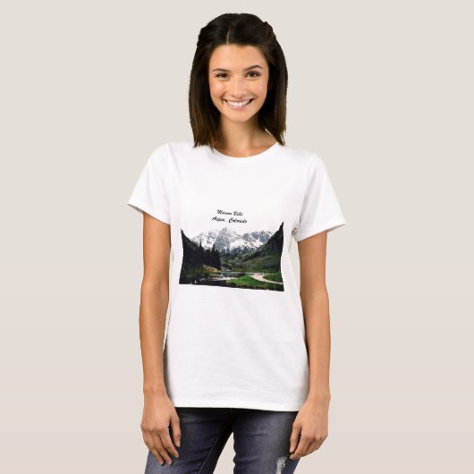 Maroon Bells T-shirt (Voorkant volledig)