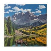 Maroon Bells Tegeltje (Voorkant)