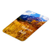 Maroon Bells Travel Sjabloon Magneet (Linkerzijde)