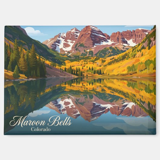 Maroon Bells VS Magneet (Voorkant)