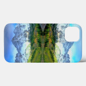 Maroon Bells weerspiegeld in Maroon Lake Case-Mate iPhone Case (Achterkant (horizontaal))