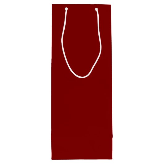 Maroon Billiardtafel Wijn Cadeautas (Achterkant)