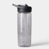 Maroon blauw volleybalteam kleuren atleet naam waterfles (Rechts)