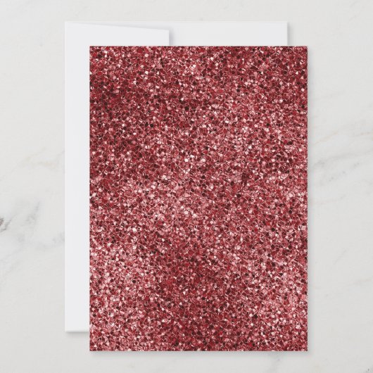 Maroon Bloemen Nikah Islamitische bruiloft uitnodi Kaart (Achterkant)