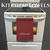 Maroon Burgundy Rust Red Vaste achtergrond Theedoek