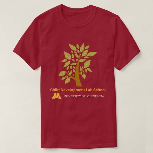Maroon CDLS Logo T-shirt (Design voorkant)