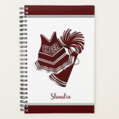 Maroon Cheerleader Planner (Voorkant)
