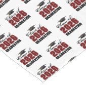 Maroon Class of 2026 Graduation Party Korte Tafelloper (Hoek)